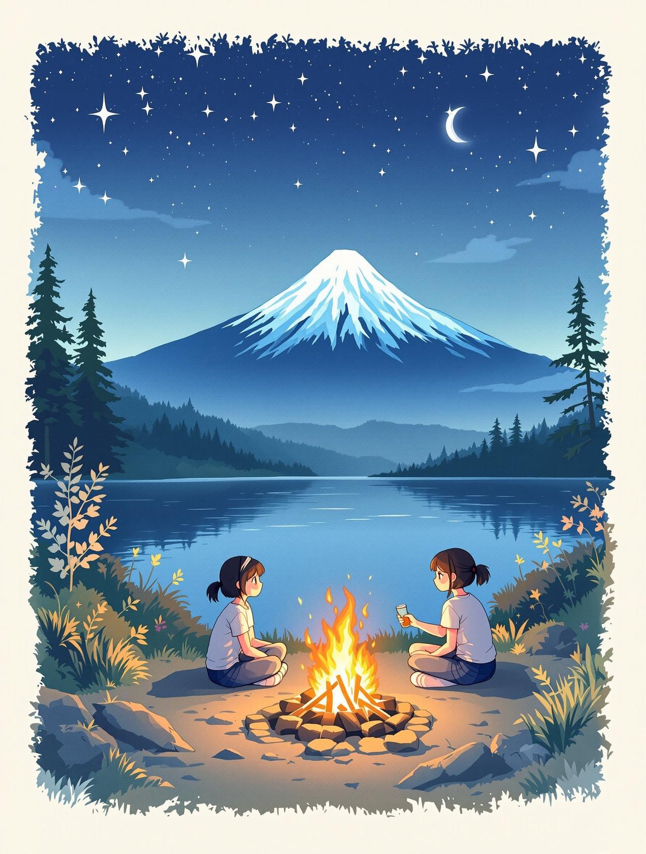 摇曳露营△